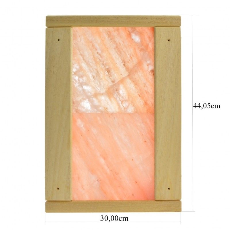 Salzkristalllampe / Saunalampe