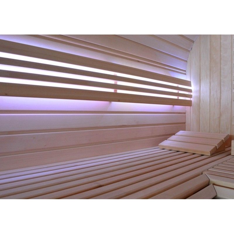 Kopfkeil in einer Sauna