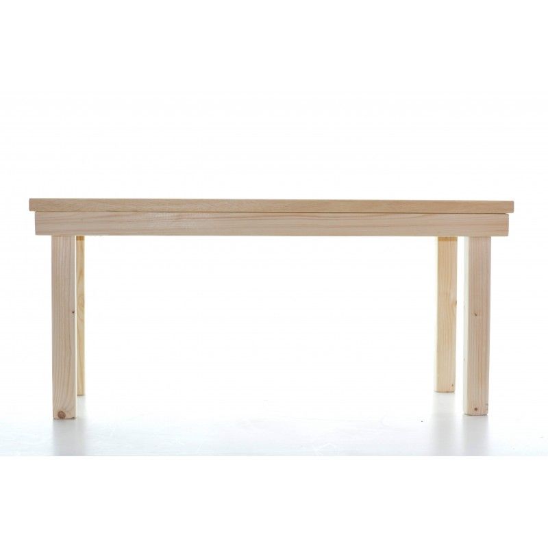 Saunabank / Saunahocker Abachi, Frontansicht