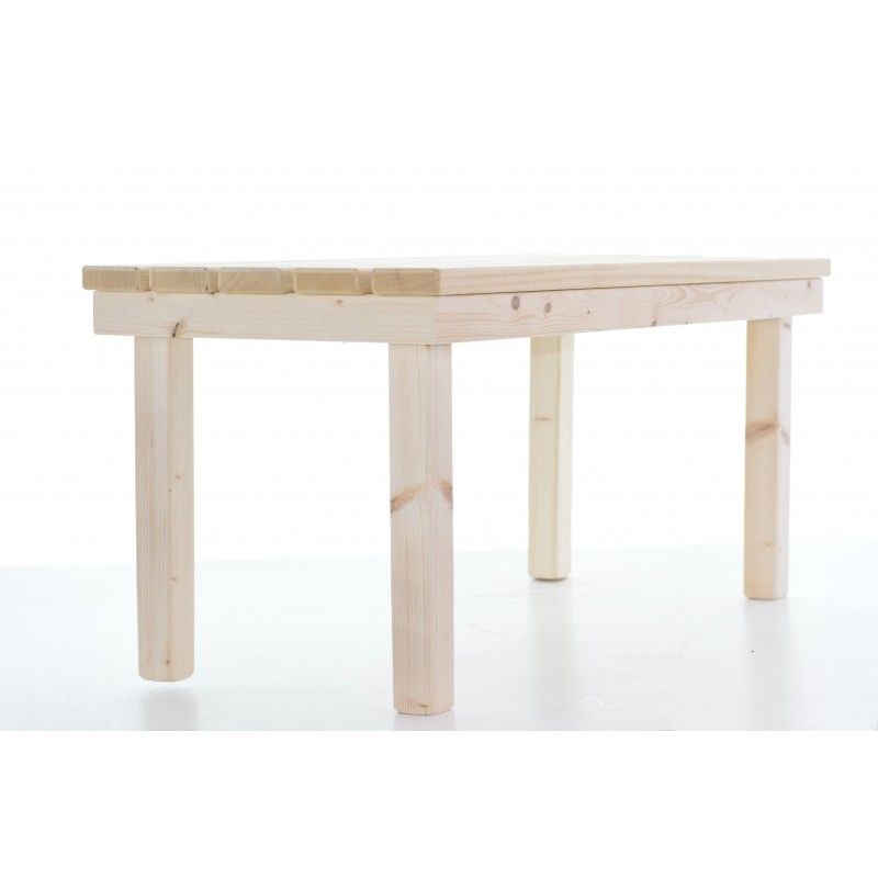 Saunabank / Saunahocker Abachi, Frontansicht, leicht schräg