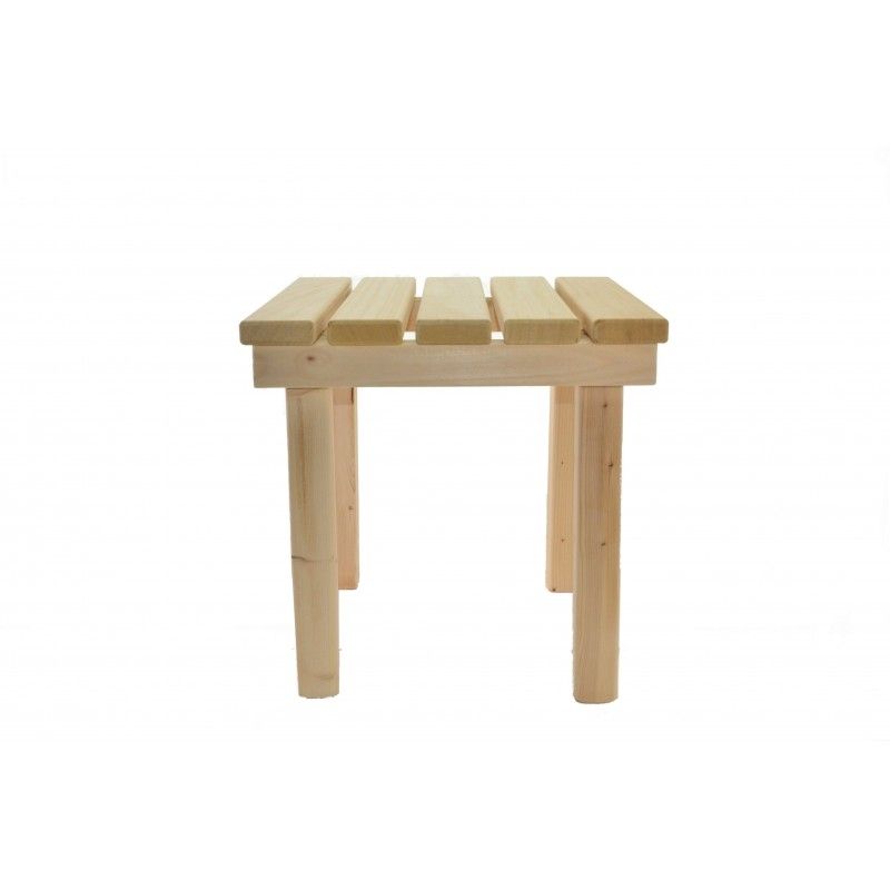 Saunahocker aus Holz
